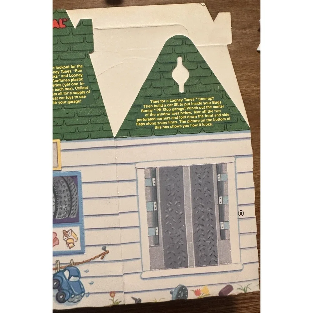 Vintage Arby's Kid Meal Box 1989 Bugs Bunny Advertisement Rare VTG Looney Tunes